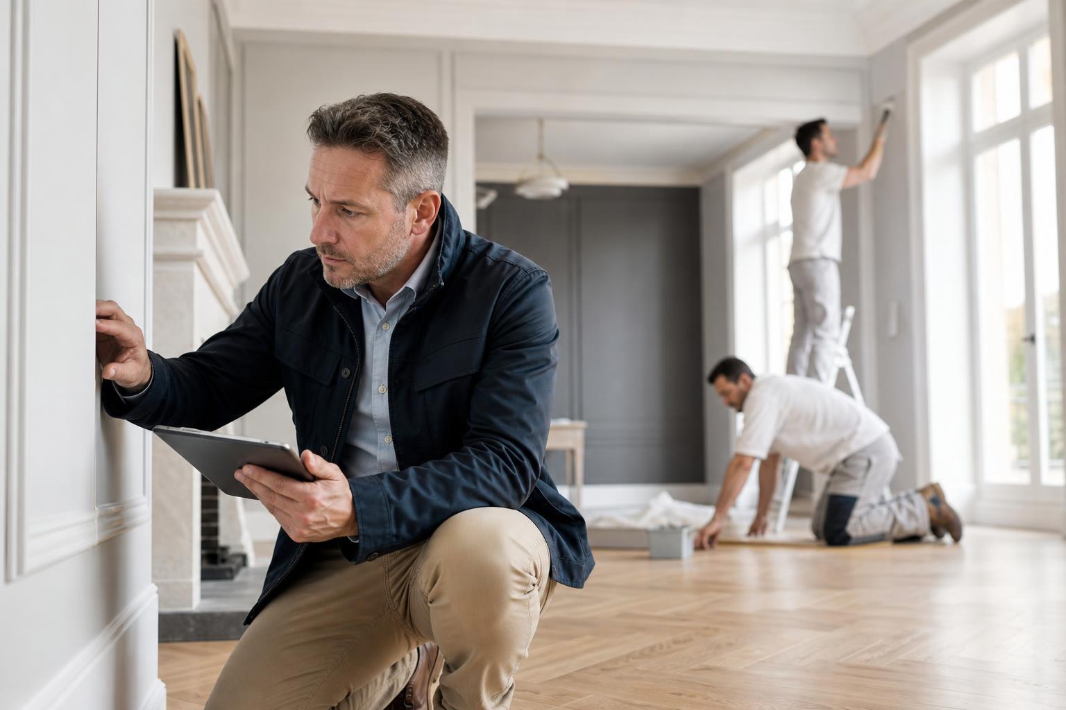 Professional oversight helping prevent poor workmanship in a Surrey home project